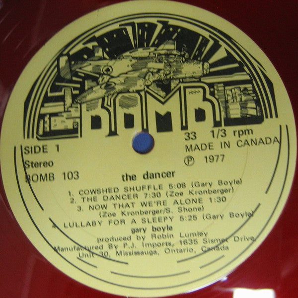 Gary Boyle : The Dancer (LP, Album, Red)
