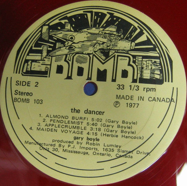 Gary Boyle : The Dancer (LP, Album, Red)