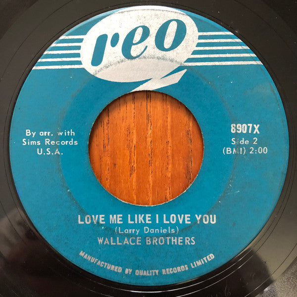 Wallace Brothers* : Lover's Prayer (7", Single)