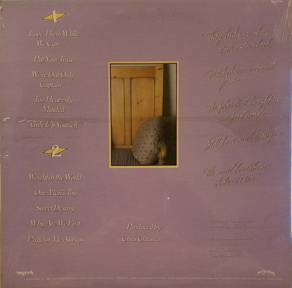 Chris Christian : Love Them While We Can (LP, Album)