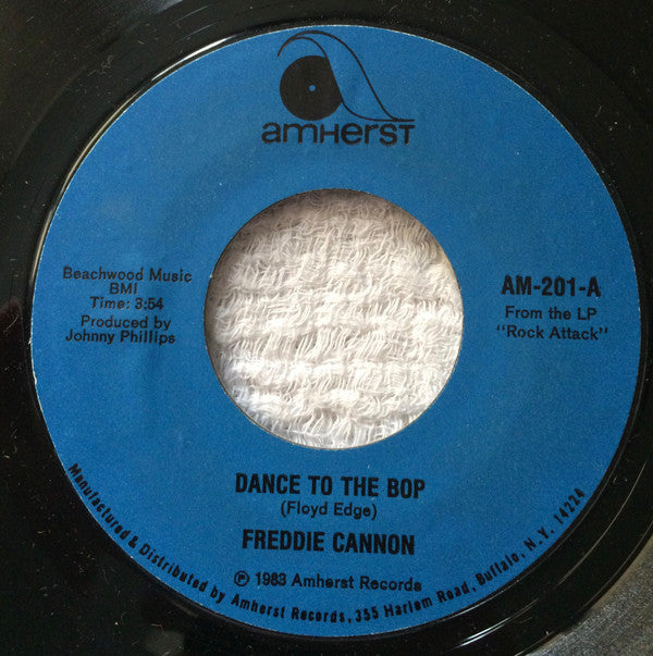 Freddie Cannon* : Dance To The Bop / (She's A) Mean Rebel Rouser (7", Single)
