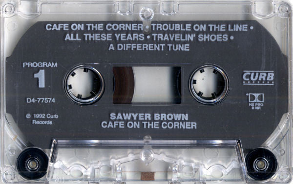 Sawyer Brown : Cafe On The Corner (Cass, Album, Dol)