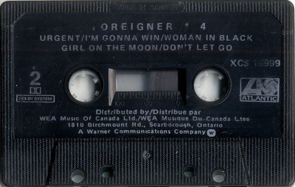 Foreigner : 4 (Cass, Album, C, )