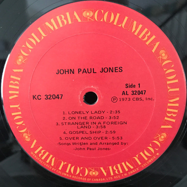 John Paul Jones (5) : John Paul Jones (LP, Album)