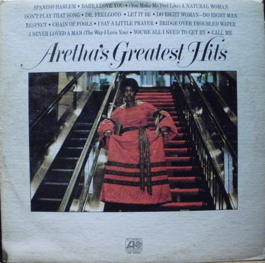 Aretha Franklin : Aretha's Greatest Hits (LP, Comp)
