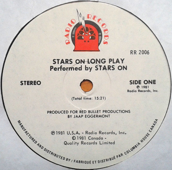 Stars On 45 / Long Tall Ernie And The Shakers : Stars On Long Play (LP, Album, Club, Mixed)