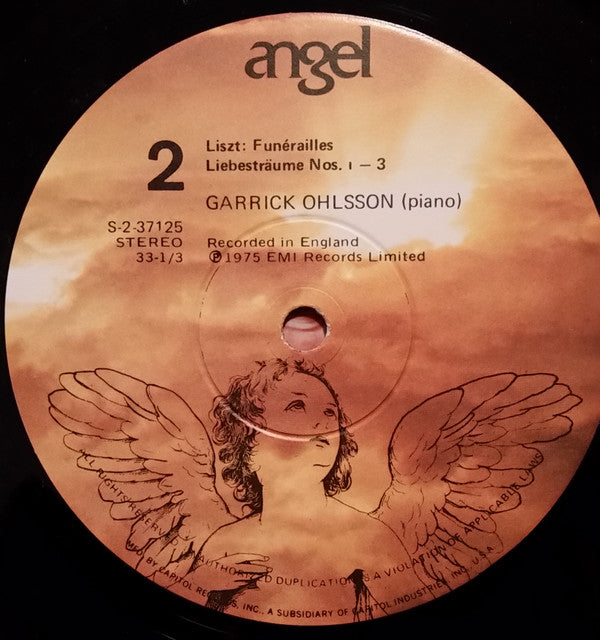 Franz Liszt, Garrick Ohlsson : Garrick Ohlsson Plays Liszt (LP)