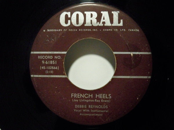 Debbie Reynolds : Tammy / French Heels (7", Single)