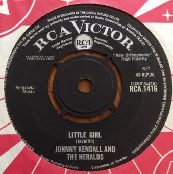 Johnny Kendall & The Heralds : St. James Infirmary (7", Single)