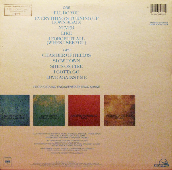 Wire Train : In A Chamber (LP, Album)