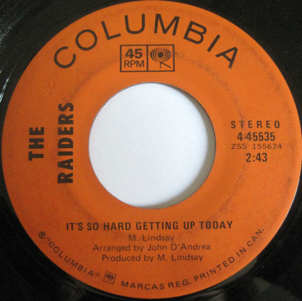 Raiders (2) : Country Wine (7", Single)