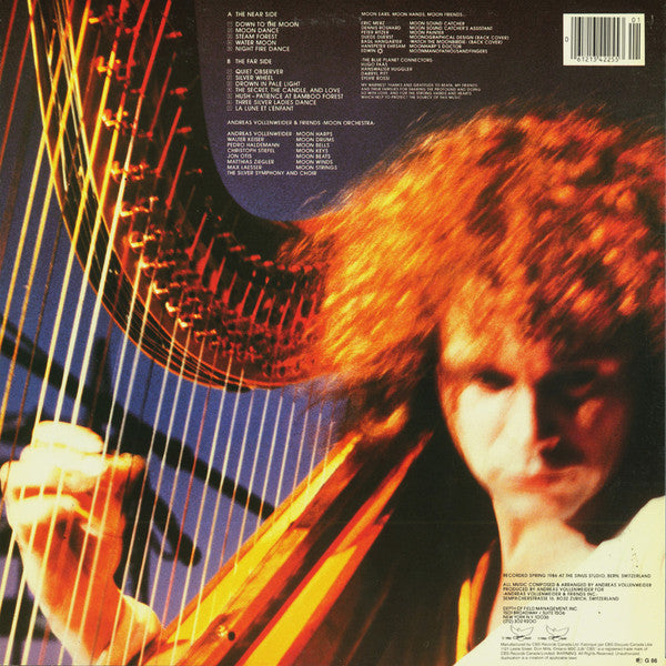 Andreas Vollenweider : Down To The Moon (LP, Album)
