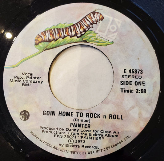 Painter : Goin Home To Rock N Roll (7", Single)