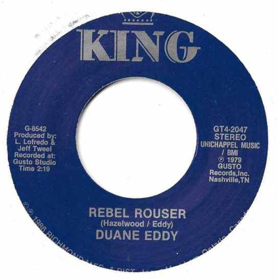 Duane Eddy : Rebel Rouser / 40 Miles Of Bad Road (7", Single, RE)
