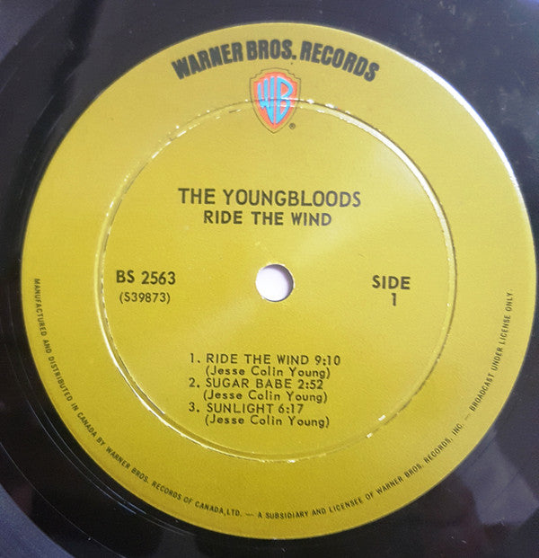 The Youngbloods : Ride The Wind (LP, Album)