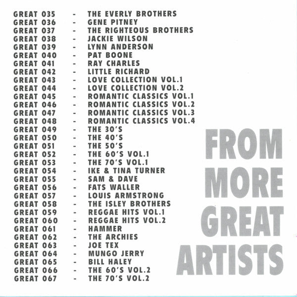 Various : The Great Jeff Beck & Friends (CD, Comp)