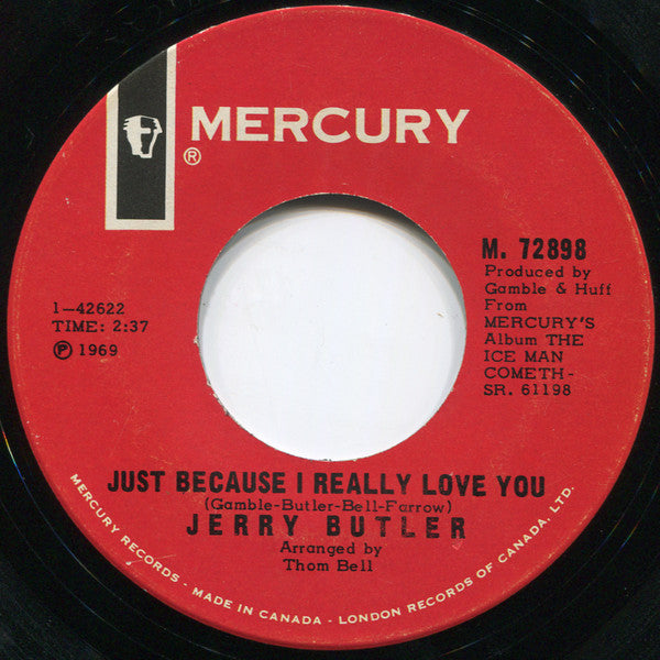 Jerry Butler : Only The Strong Survive (7", Single)