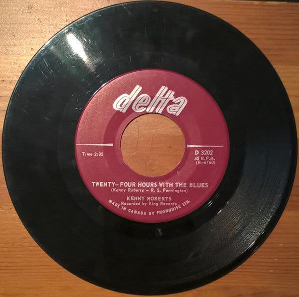 Kenny Roberts (2) : Choc'late Ice Cream Cone / Twenty Four Hours With The Blues (7", Single)