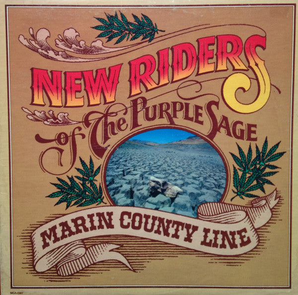 New Riders Of The Purple Sage : Marin County Line (LP, Album)