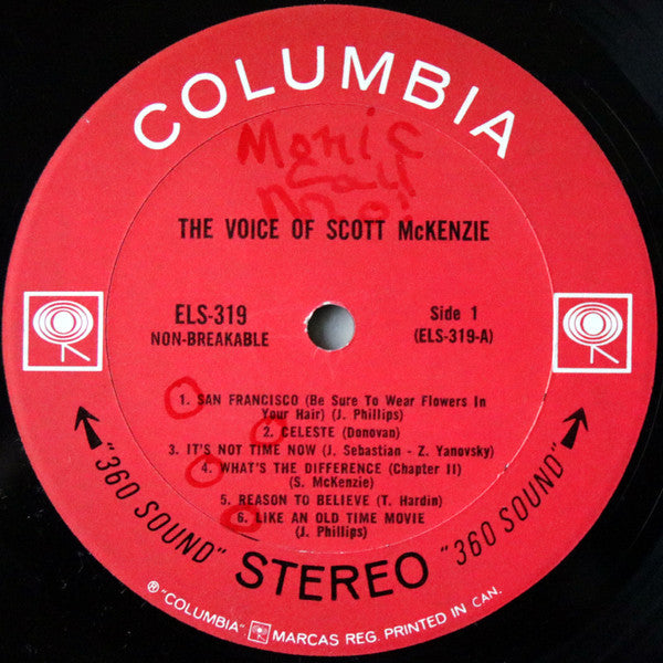 Scott McKenzie : The Voice Of Scott McKenzie (LP, Album)