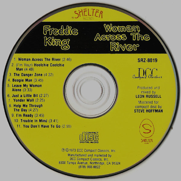 Freddie King : Woman Across The River (CD, Album, RE)