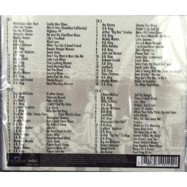 Various : Roots Of Blues (4xCD, Comp + Box)