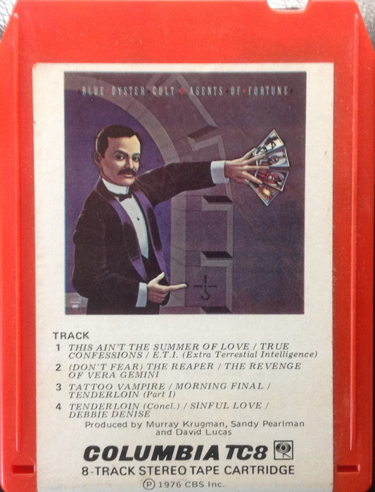 Blue Öyster Cult : Agents Of Fortune (8-Trk, Album)