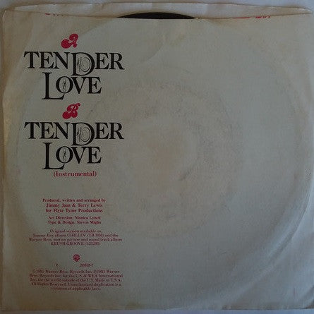 Force M.D.'s* : Tender Love (7", Single, Styrene, All)