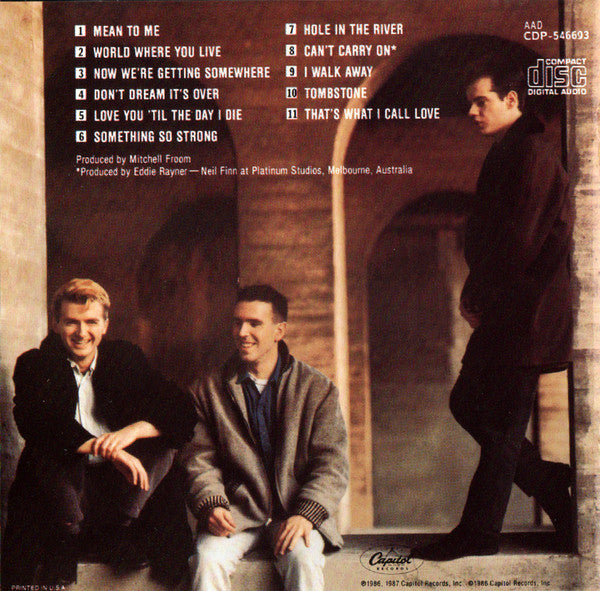 Crowded House : Crowded House (CD, Album, Club, CRC)