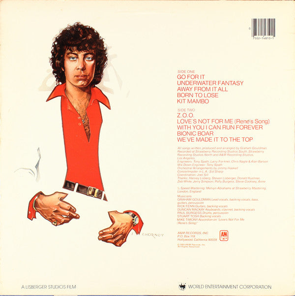 Graham Gouldman : Animalympics (Music From The Original Motion Picture Soundtrack) (LP)