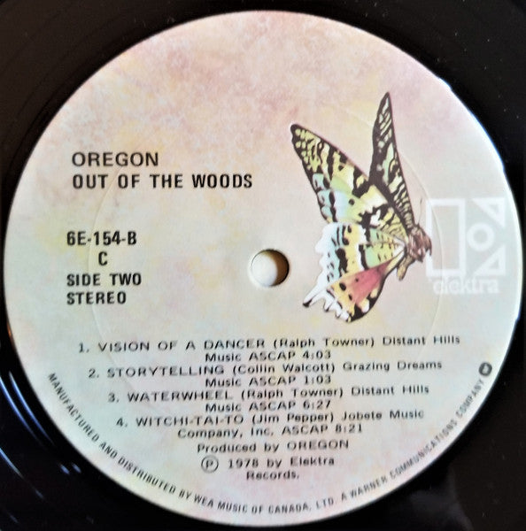 Oregon : Out Of The Woods (LP, Album, Gat)
