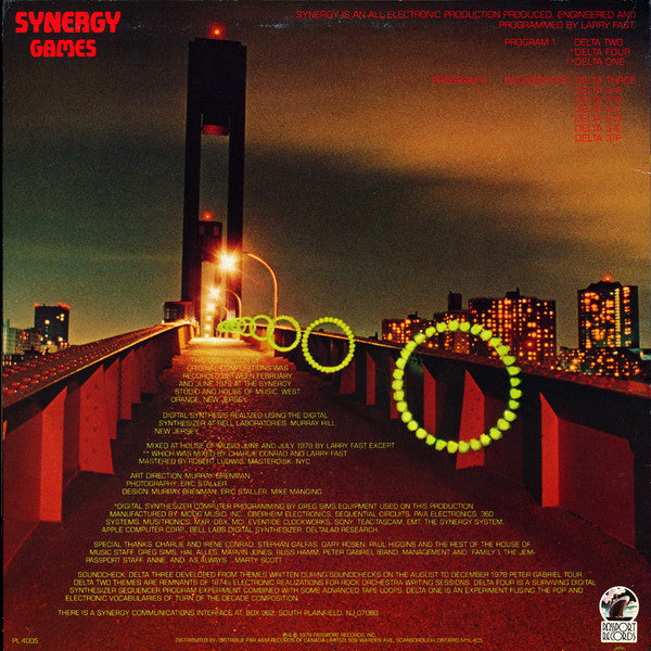 Synergy (3) : Games (LP, Album)