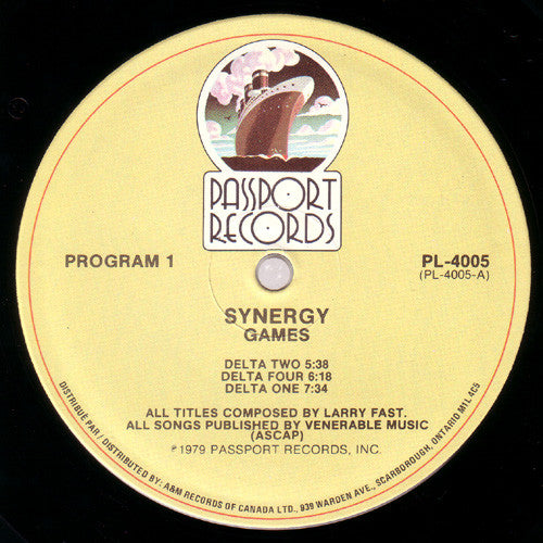 Synergy (3) : Games (LP, Album)