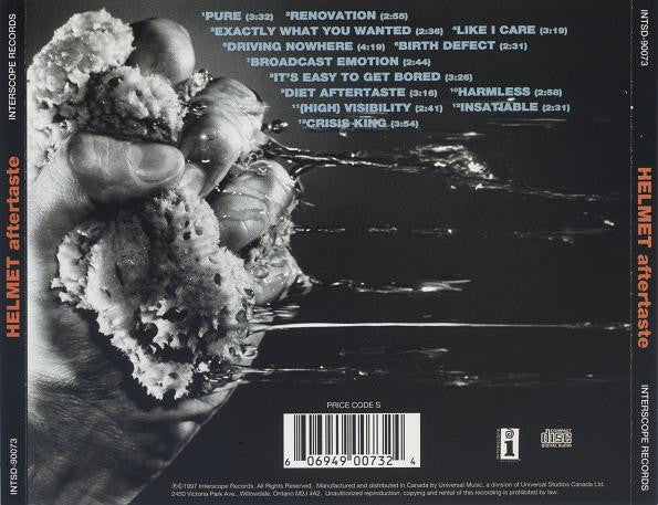 Helmet (2) : Aftertaste (CD, Album)