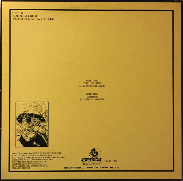 Nash The Slash : Decomposing (12", MiniAlbum)