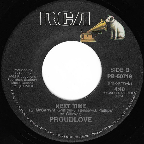 Proudlove : Midas Touch  (7", Single)