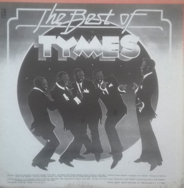 The Tymes : The Best Of The Tymes (LP, Comp)