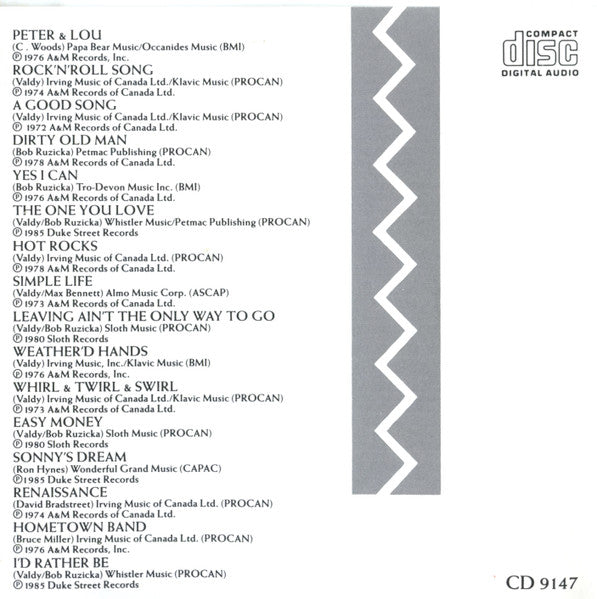 Valdy : Classic Collection (CD, Album, Comp)