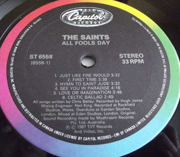 The Saints (2) : All Fools Day (LP, Album)