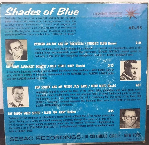 Various : Shades Of Blue (7")