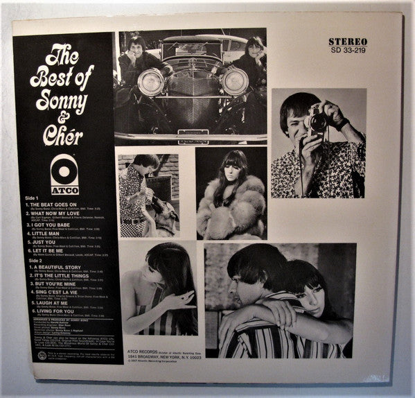 Sonny & Cher : The Best Of Sonny & Cher (LP, Comp, RP)