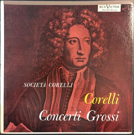 Arcangelo Corelli / Società Corelli : Concerti Grossi (LP, Album, Mono)