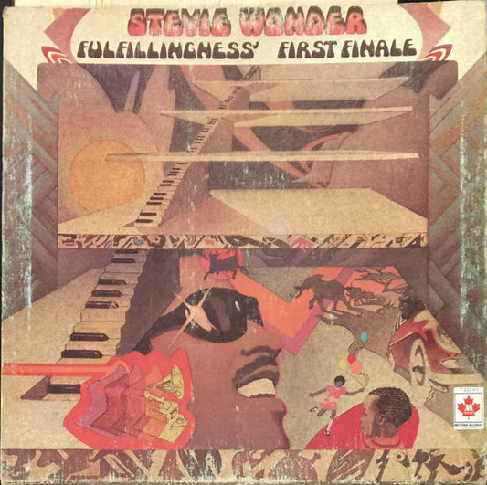 Stevie Wonder : Fulfillingness' First Finale (LP, Album, Gat)