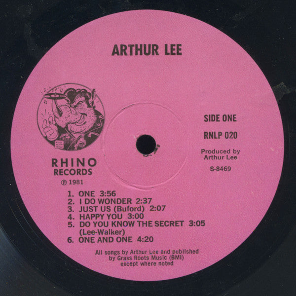 Arthur Lee : Arthur Lee (LP, Album)
