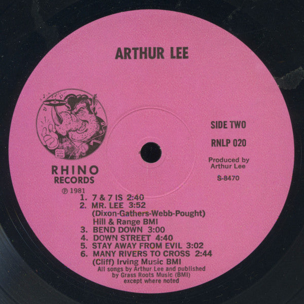Arthur Lee : Arthur Lee (LP, Album)