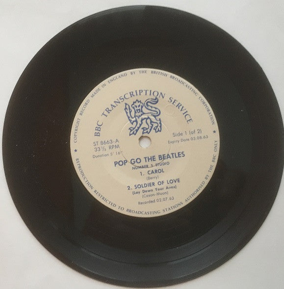 The Beatles : Pop Go The Beatles (7", EP, Unofficial)
