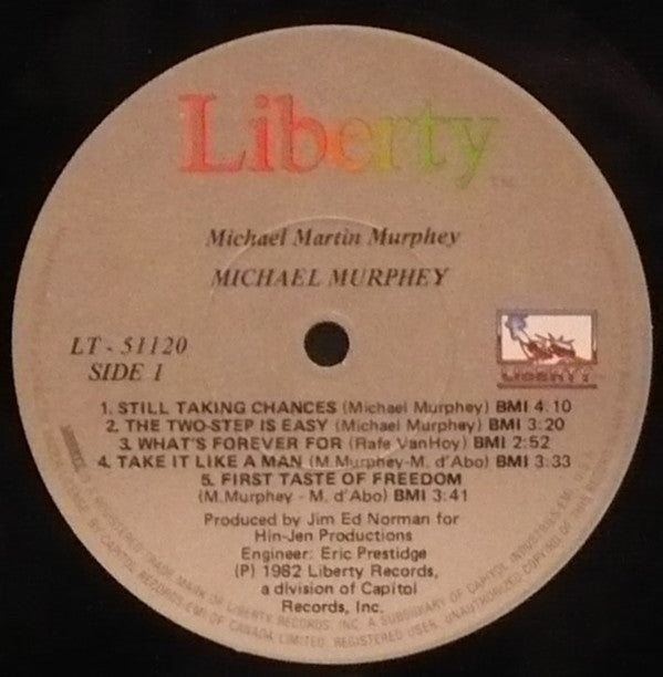 Michael Martin Murphey : Michael Martin Murphey (LP, Album)