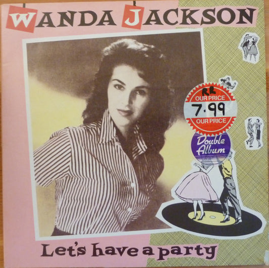 Wanda Jackson : Let's Have A Party (2xLP, Comp, Gat)