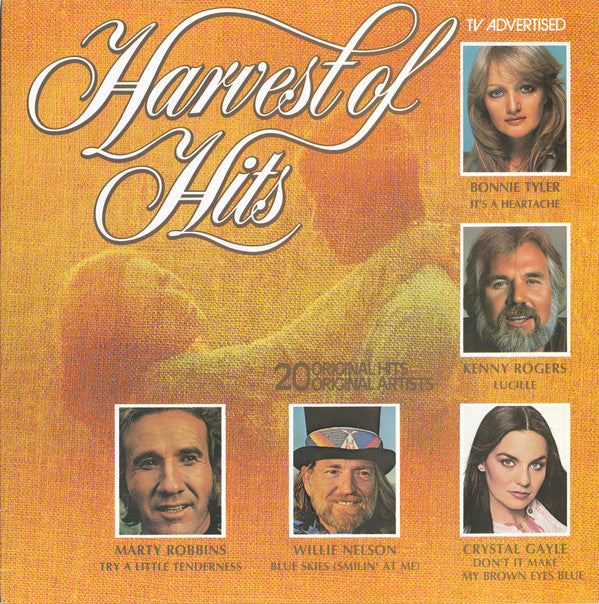 Various : Harvest Of Hits (LP, Comp, Red)