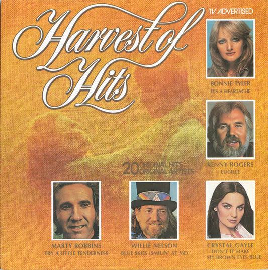 Various : Harvest Of Hits (LP, Comp, Red)